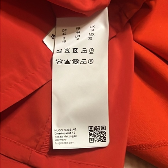 Hugo Boss Orange structured blouse with stretch - Picture 14 of 15